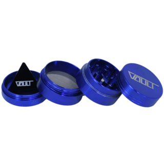 VAULT Aluminum Grinder - 40mm - Blue