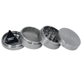 VAULT Aluminum Grinder - 50mm - Gun Metal