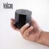 Vulcan 75mm Fully Magnetic 4pc Herb Grinder-Black - Image 2