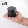Vulcan 75mm Fully Magnetic 4pc Herb Grinder-Black - Image 3