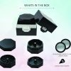 Vulcan 75mm Fully Magnetic 4pc Herb Grinder-Black - Image 9